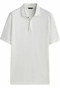 Massimo Dutti Short Sleeve Gassed- Polo Shirt - White -Massimo Dutti Shop f4b44e10f4eb4c62bd05a7948fa0ca2d