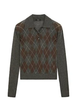 Massimo Dutti POLO COLLAR WITH DIAMOND DETAIL - Polo Shirt - Dark Grey 15 Massimo Dutti POLO COLLAR WITH DIAMOND DETAIL - Polo Shirt - Dark Grey -Massimo Dutti Shop f50e7db2359249c793f8c79e9ddd3533