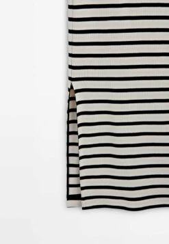 Massimo Dutti Striped With Contrast Boat Neck - Maxi Dress -Massimo Dutti Shop f53355445d1f4cefa9dc4a9bf59e1392