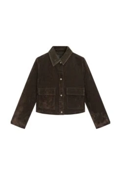 Massimo Dutti SHORT WITH POCKETS AND FINISH - Denim Jacket - Dark Brown 17 Massimo Dutti SHORT WITH POCKETS AND FINISH - Denim Jacket - Dark Brown -Massimo Dutti Shop f5d48702f785424782c2167abd0aa3d5