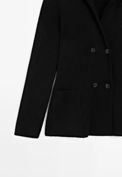 Massimo Dutti DOUBLE-BREASTED - Cardigan - Black -Massimo Dutti Shop f5db6706a97b4f1ba72a0f0bb3dcbd4c