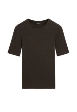 Massimo Dutti SHORT SLEEVE WITH CREW NECK - Basic T-shirt - Mottled Dark Brown 14 Massimo Dutti SHORT SLEEVE WITH CREW NECK - Basic T-shirt - Mottled Dark Brown -Massimo Dutti Shop f5e06e6dee744e4db4d72d2bf76df24f