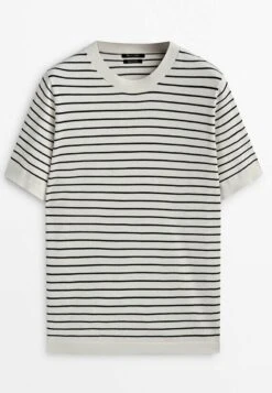 Massimo Dutti Striped Milano - Print T-Shirt - Beige 21 Massimo Dutti Striped Milano - Print T-Shirt - Beige -Massimo Dutti Shop f63be47b9b9a42be90c235f7edc0a320
