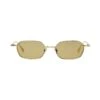 Massimo Dutti RECTANGULAR - Sunglasses - Gold-coloured -Massimo Dutti Shop f690c166d50442e38393c363369eef11