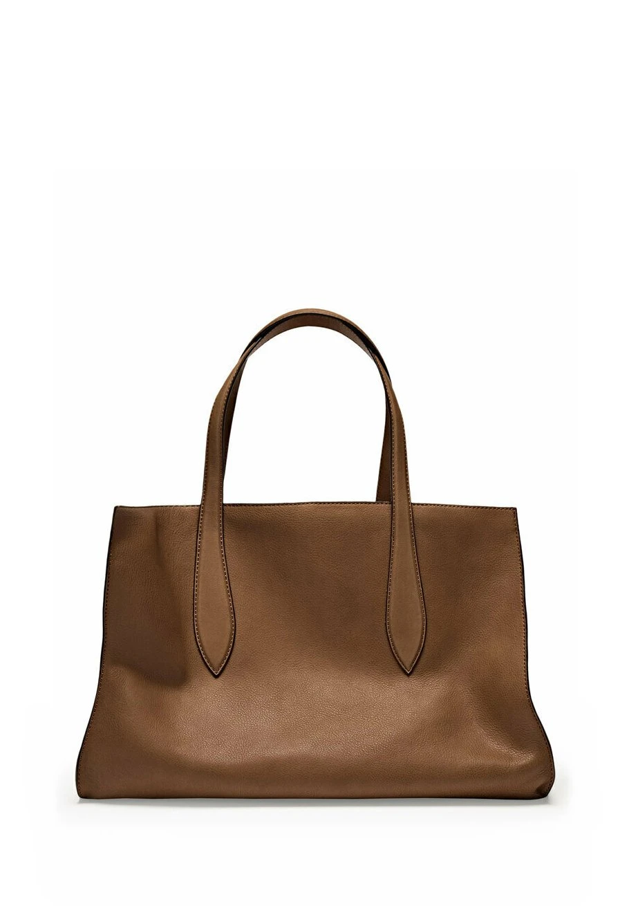 Massimo Dutti Handbag - Light Brown 5 Massimo Dutti Handbag - Light Brown - Image 3