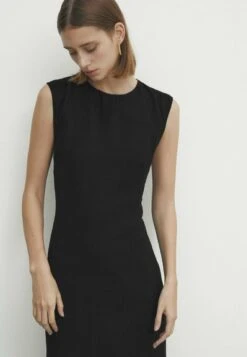 Massimo Dutti MidiWith Criss Cross Detail At The Back- Day Dress - Black 15 Massimo Dutti MidiWith Criss Cross Detail At The Back- Day Dress - Black -Massimo Dutti Shop f6eb340291f544c79754454b53b1655f