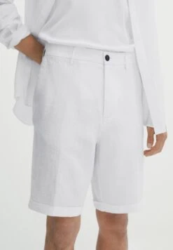 Massimo Dutti Bermuda- Shorts - White