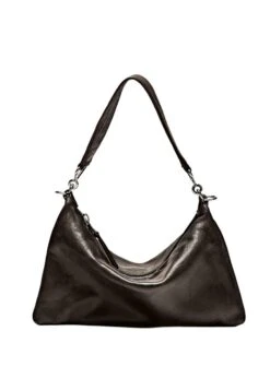 Massimo Dutti WITH COMPARTMENTS - Handbag - Dark Brown