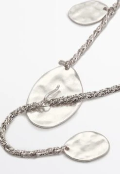 Massimo Dutti WITH PIECES - Waist Belt - Silver-coloured -Massimo Dutti Shop f73990103a63466888f23efaa3c0d7ef