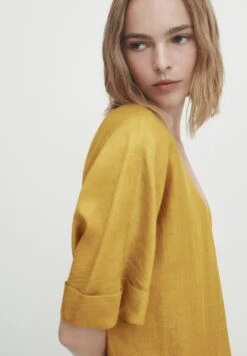 Massimo Dutti Creased-Effect - Day Dress -Massimo Dutti Shop f75e783b45c14e1d84ba17a132b50e86