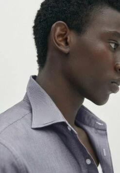 Massimo Dutti Textured Bird S-Eye - Shirt - Grey 15 Massimo Dutti Textured Bird S-Eye - Shirt - Grey -Massimo Dutti Shop f7660d684ca04b4687052395c927a692