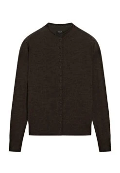 Massimo Dutti MOCK TURTLENECK WITH COVERED BUTTONS - Cardigan - Dark Brown 17 Massimo Dutti MOCK TURTLENECK WITH COVERED BUTTONS - Cardigan - Dark Brown -Massimo Dutti Shop f76ed85fa644498abba75b45cfa17da3
