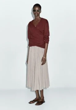 Massimo Dutti STRIPED FLARED MIDI - A-line Skirt - Grey 16 Massimo Dutti STRIPED FLARED MIDI - A-line Skirt - Grey -Massimo Dutti Shop f776383f0a4245cc9dfd36482c3999a9