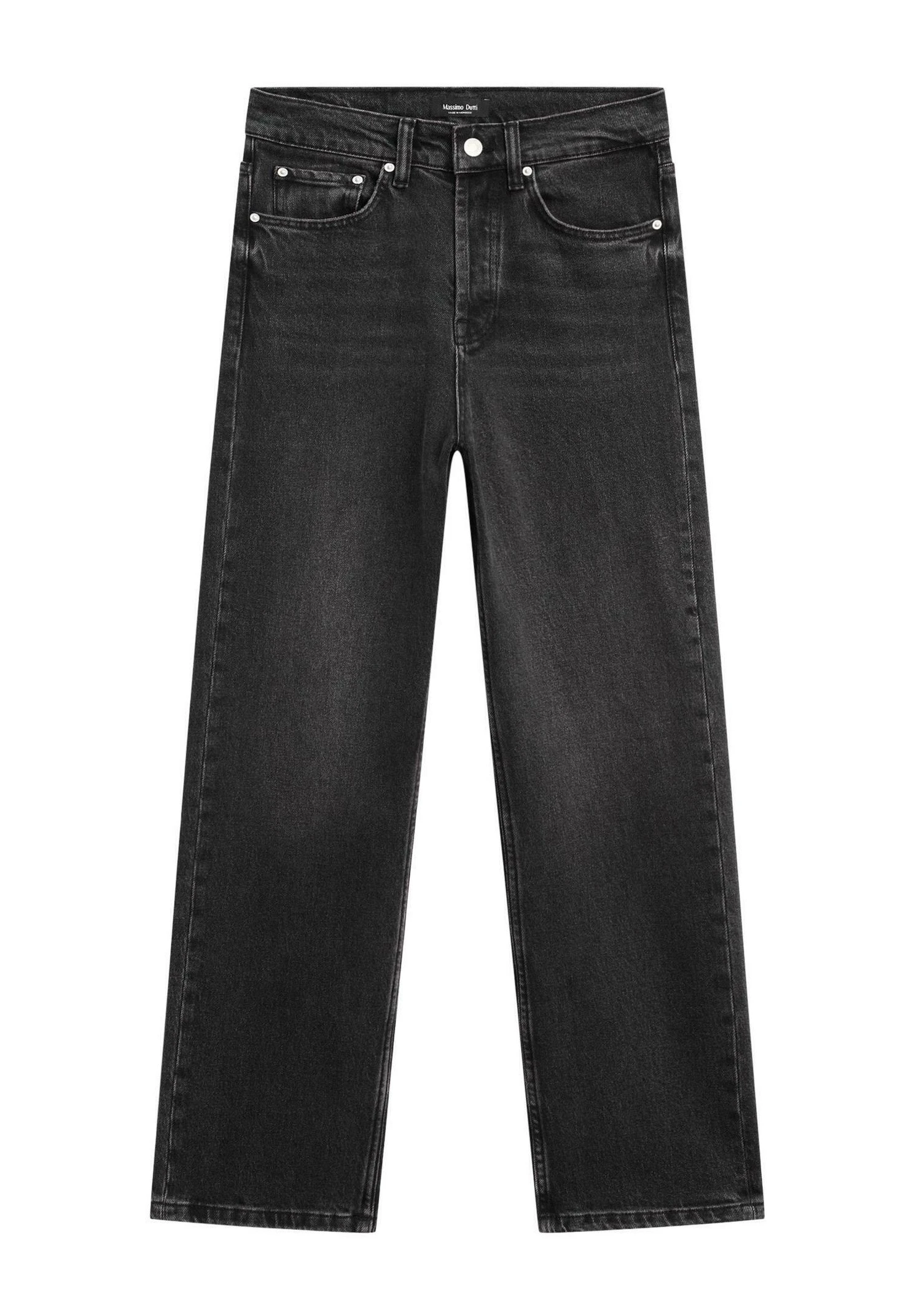 Massimo Dutti STRAIGHT-LEG HIGH-WAIST - Straight Leg Jeans - Royal Blue 15 Massimo Dutti STRAIGHT-LEG HIGH-WAIST - Straight Leg Jeans - Royal Blue - Image 13