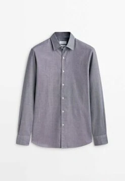 Massimo Dutti Textured Bird S-Eye - Shirt - Grey 21 Massimo Dutti Textured Bird S-Eye - Shirt - Grey -Massimo Dutti Shop f801fbb5571a4d88ad5f69f6228bb5f0