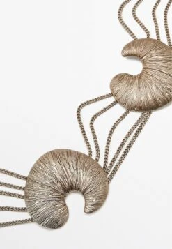 Massimo Dutti WITH FOSSIL PIECES - Bracelet - Rose Gold Coloured -Massimo Dutti Shop f806f23ffdec4880825f6aa999c54797