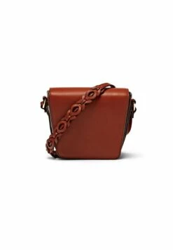 Massimo Dutti Mini With Inter Strap - Across Body Bag - Brown