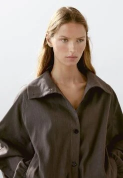 Massimo Dutti BOMBER NECK WITH RAGLAN SLEEVES - Bomber Jacket - Mottled Dark Brown 13 Massimo Dutti BOMBER NECK WITH RAGLAN SLEEVES - Bomber Jacket - Mottled Dark Brown -Massimo Dutti Shop f8a7edaf41854980a41feb33689dc50a