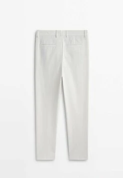 Massimo Dutti Studio-Darted Wide Fit- Chinos - White -Massimo Dutti Shop f8aed2ed823a4aa8b26c0d2e716ca64c