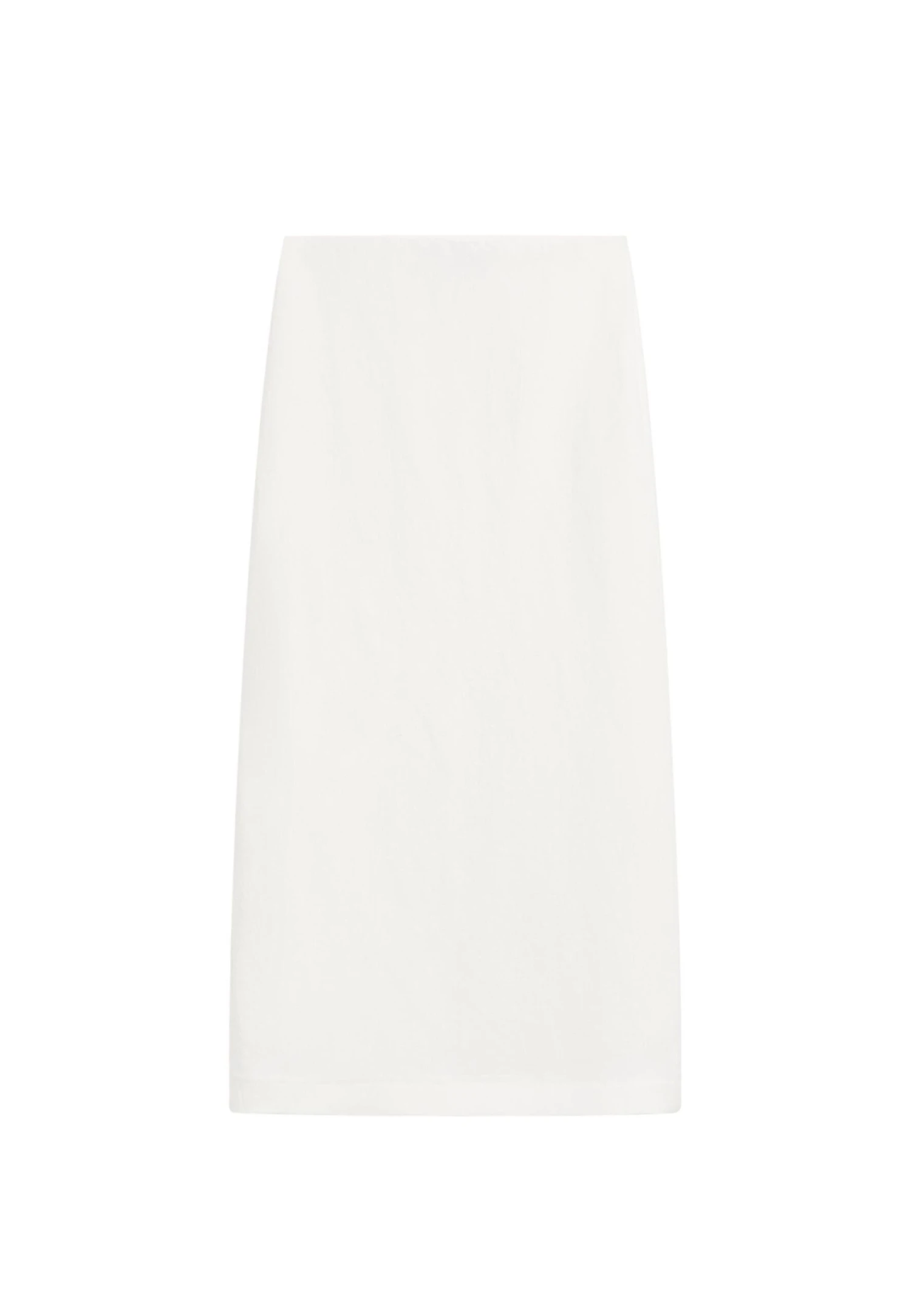 Massimo Dutti STRAIGHT HEMP BLEND MIDI - Maxi Skirt - White 8 Massimo Dutti STRAIGHT HEMP BLEND MIDI - Maxi Skirt - White - Image 6