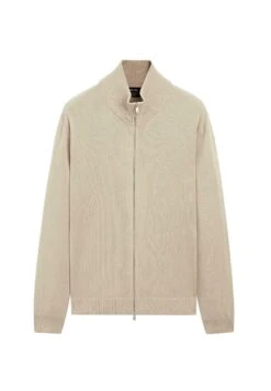 Massimo Dutti HIGH COLLAR WITH ZIP - Cardigan - Dark Blue -Massimo Dutti Shop f9180dd24b4b4f09971442184dbeffb3