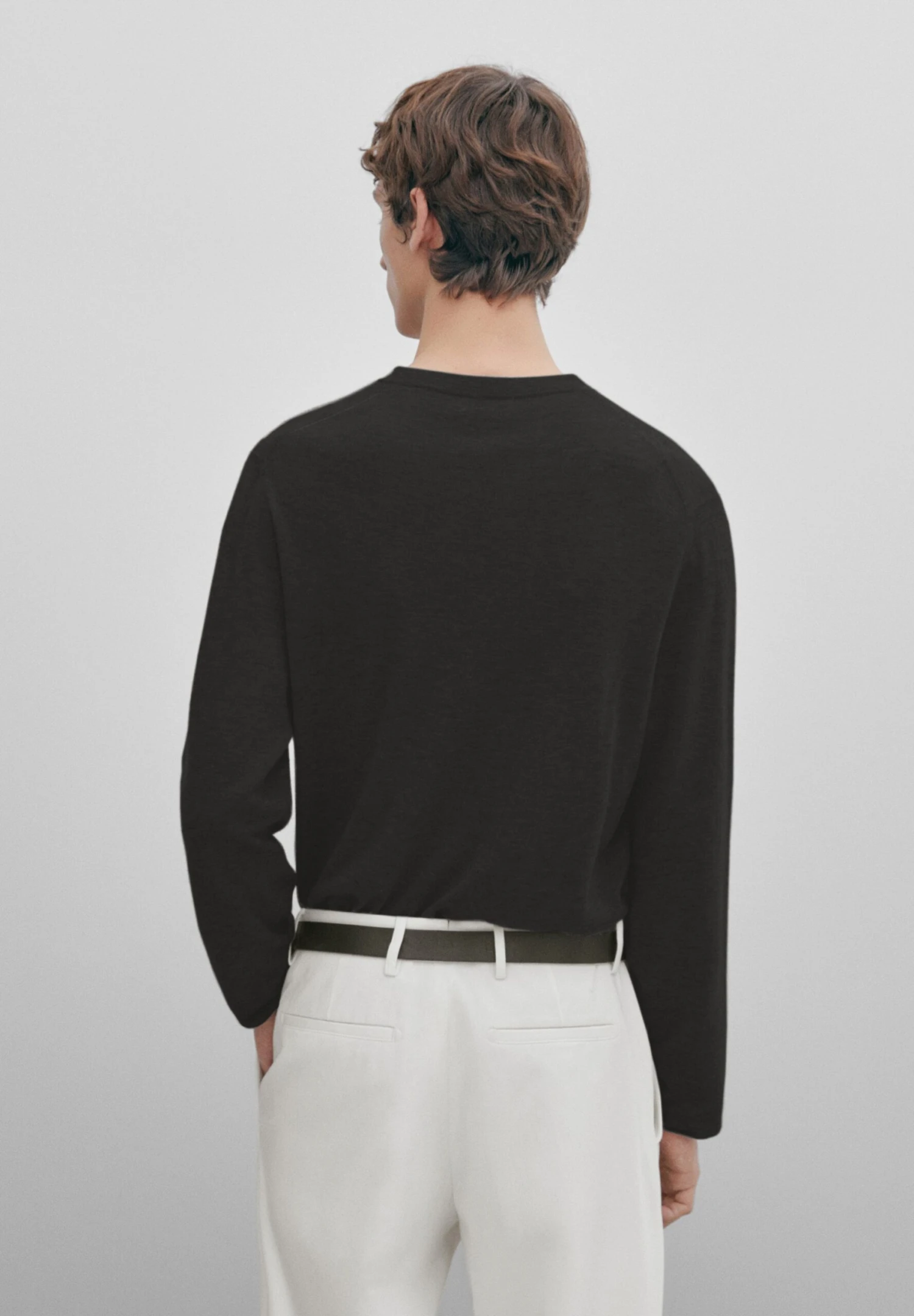 Massimo Dutti Studio - Long Sleeved Top - Black 5 Massimo Dutti Studio - Long Sleeved Top - Black - Image 3