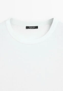 Massimo Dutti CREW NECK WITH SHORT SLEEVES - Basic T-shirt - White -Massimo Dutti Shop f9c51016070945c4b01016dc07dd5f5d