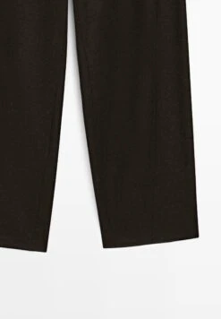 Massimo Dutti FLANNEL - Trousers - Mottled Dark Brown -Massimo Dutti Shop f9e2118f0c4f46dfa10f897539fb5efa