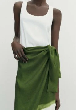 Massimo Dutti Kirt With Tie-Dye Hem - A-Line Skirt -Massimo Dutti Shop f9eda9af74fa466d91d891b406095fb3