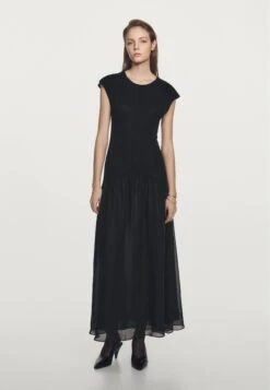 Massimo Dutti Maxi Dress - Black