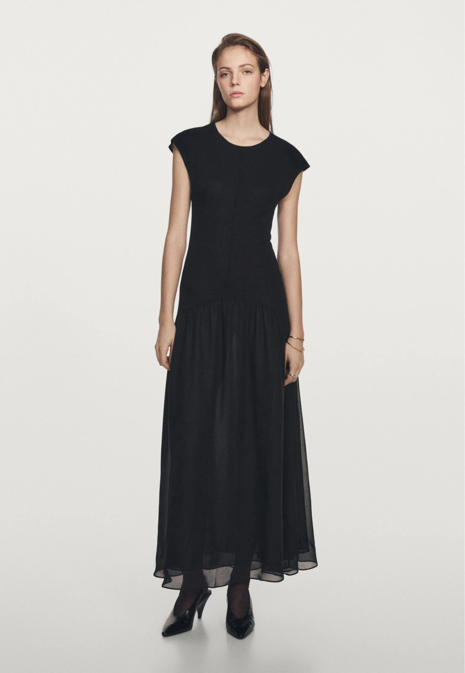 Massimo Dutti Maxi Dress - Black 3 Massimo Dutti Maxi Dress - Black