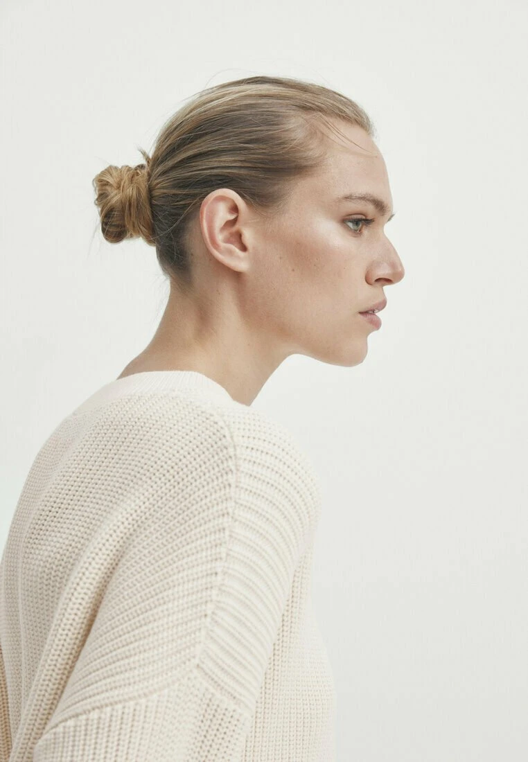 Massimo Dutti Purl With Stripes And Side Buttons - Jumper 5 Massimo Dutti Purl With Stripes And Side Buttons - Jumper - Image 3