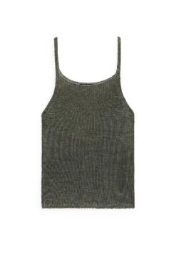 Massimo Dutti FADED STRAPPY - Top - Mottled Green -Massimo Dutti Shop fa4bfdbed515449392df32bd0154cb3d