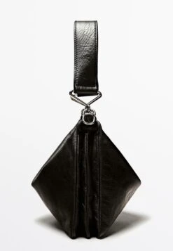 Massimo Dutti WITH COMPARTMENTS - Handbag - Black -Massimo Dutti Shop fa6614a5502a4fd68e5df6108dbd44cc