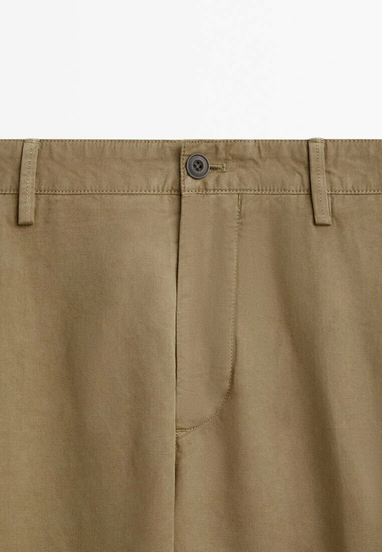Massimo Dutti Cargo Trousers - Beige 10 Massimo Dutti Cargo Trousers - Beige - Image 8
