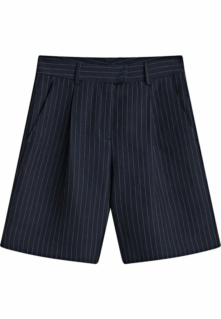 Massimo Dutti Pinstripe BermudaWith Darts - Shorts 7 Massimo Dutti Pinstripe BermudaWith Darts - Shorts - Image 5
