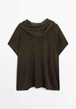 Massimo Dutti CAPE WITH SCARF - Cape - Mottled Dark Brown 16 Massimo Dutti CAPE WITH SCARF - Cape - Mottled Dark Brown -Massimo Dutti Shop fb2b1dea9ae44131a5073d684090a721