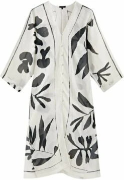 Massimo Dutti Print - Shirt Dress - White -Massimo Dutti Shop fbbc780cd9f14d138ec8c5382b00281a