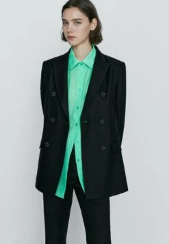 Massimo Dutti Blazer - Black -Massimo Dutti Shop fbe266632d044de994206f25c3b1bed9