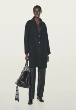 Massimo Dutti TWO-BUTTON BLEND - Winter Coat - Dark Blue -Massimo Dutti Shop fbe3bc1208e845f882dc2c9213e2f00a