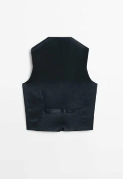 Massimo Dutti Windowpane Check - Suit Waistcoat - Blue 17 Massimo Dutti Windowpane Check - Suit Waistcoat - Blue -Massimo Dutti Shop fc01817d270443279f80126d5799c3ce