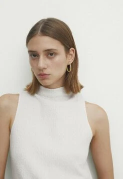 Massimo Dutti Textured Mock Turtleneck Midi - Day Dress -Massimo Dutti Shop fc3ab28ce6d9468fbf41c65d0eff18ce