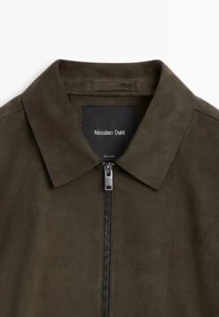 Massimo Dutti Leather Jacket - Mottled Dark Green 17 Massimo Dutti Leather Jacket - Mottled Dark Green -Massimo Dutti Shop fc656d8567a747e0a2c7f1fa9b3b7ec0