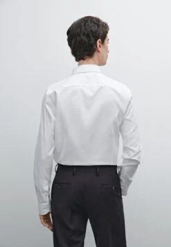 Massimo Dutti SLIM FIT OXFORD COLLAR - Formal Shirt - White -Massimo Dutti Shop fc830a3770654e469998c9ccb54f32b9