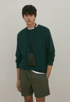 Massimo Dutti Swimming Trunks - Khaki