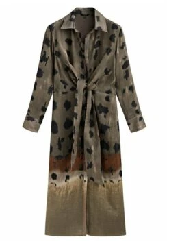 Massimo Dutti Printed With Knot - Shirt Dress - Brown 16 Massimo Dutti Printed With Knot - Shirt Dress - Brown -Massimo Dutti Shop fcb18885603040f198e8a9373079697e