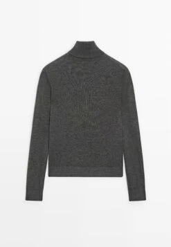 Massimo Dutti Jumper - Dark Grey -Massimo Dutti Shop fcd477af51a340f19fb6fb9aa04a722d