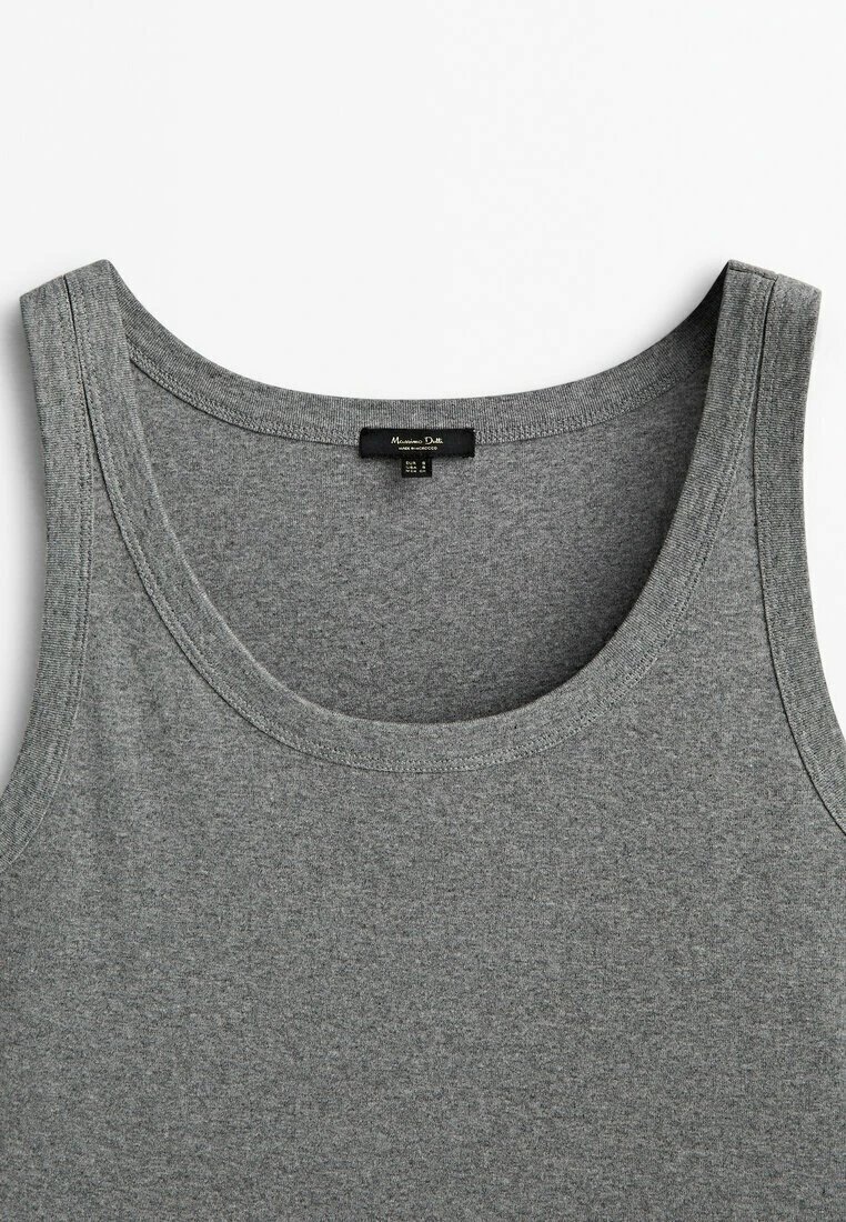 Massimo Dutti Tank - Top - Light Grey 7 Massimo Dutti Tank - Top - Light Grey - Image 5