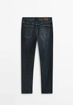 Massimo Dutti Dirty Wash- Slim Fit Jeans - Blue -Massimo Dutti Shop fce39f6a97c6470081c8fcdbaacdbc50