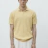 Massimo Dutti Polo Shirt - Yellow -Massimo Dutti Shop fd1fd7f7ac714443bf27ef8482a00841